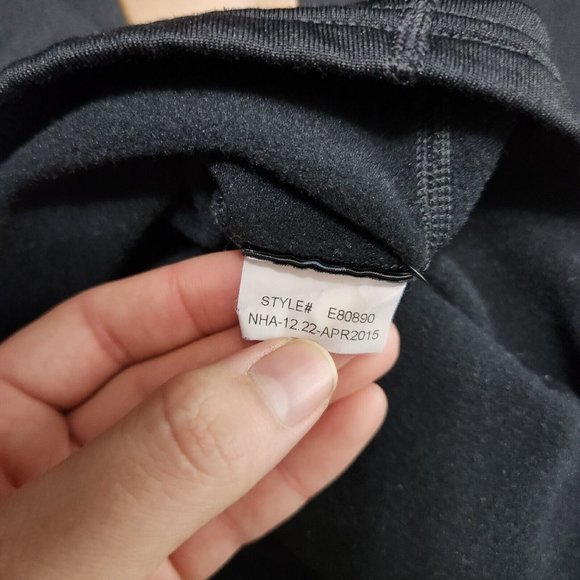 Marmot Sweater Mens Large Black 1/4 Zip Jacket Lined Pullover Outdoor Hiking - Picture 12 of 14